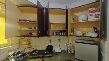Kitchen in 1 BHK Apartment at Sector 14 Dwarka – for Rent