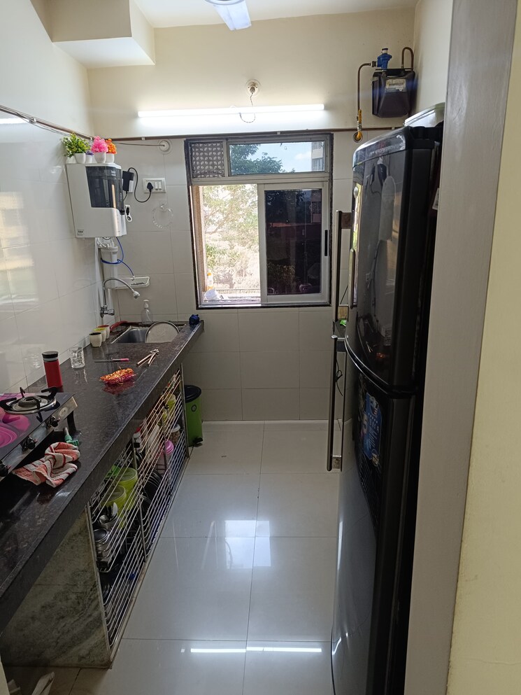 Kitchen, vihang-hills 2 Bedroom 555 Sq.Ft. Apartment In Ghodbunder Road Thane 7883218