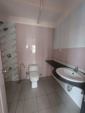 Bathroom in 3 BHK Apartment at Nanded City Shubh Kalyan, Nanded – for Rent