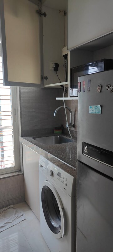 Kitchen in 2 BHK Apartment at JP Unity Tower, Lower Parel – for Rent