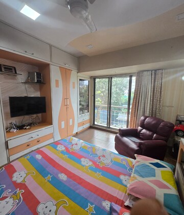 Bedroom in 3 BHK Apartment at Butterfly CHS, Dadar West – for Sale