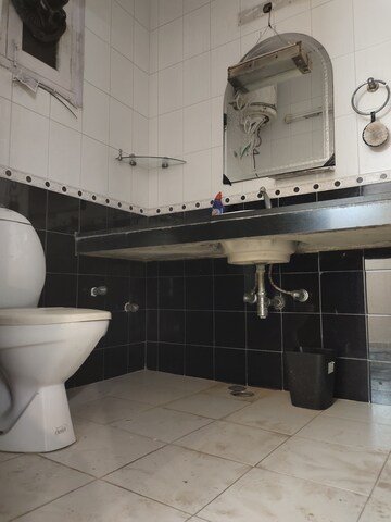 Bathroom in 3 BHK Builder Floor at Greater Kailash I – for Rent