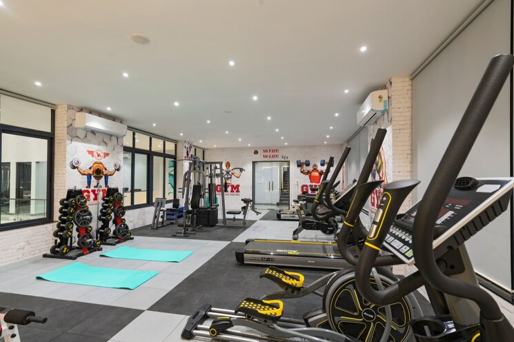 Gym, majestique-nest-building-a 2 Bedroom 715 Sq.Ft. Apartment In Fursungi Pune 7883502