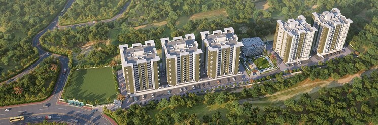 Exterior View, majestique-nest-building-a 2 Bedroom 715 Sq.Ft. Apartment In Fursungi Pune 7883502