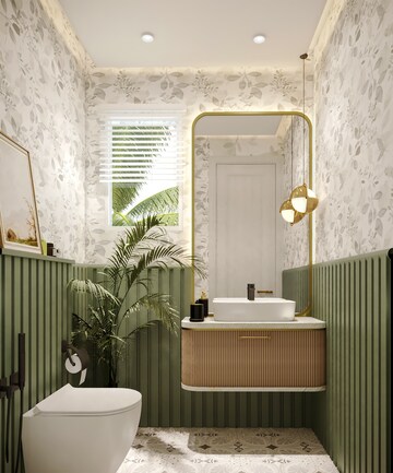 Bathroom in 4 BHK Villa at Alto Chicalim – for Sale