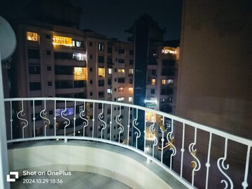 Balcony in 3 BHK Apartment at Kumar Sophronia, Kalyani Nagar – for Rent
