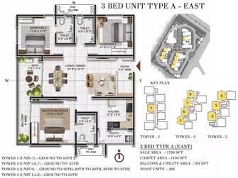 3 BHK Apartment For Resale in Prestige Beverly Hills Kokapet Hyderabad  7884233