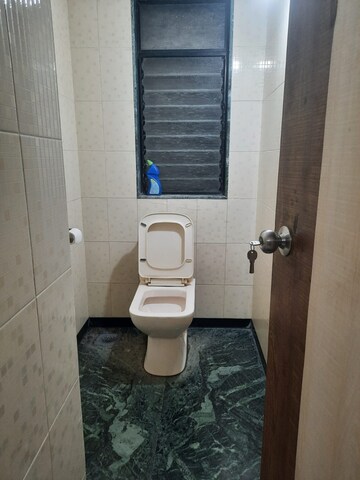 Bathroom in 2 BHK Apartment at Gurukrupa Guru Atman, Kalyan West – for Rent