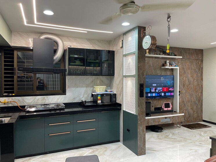 Kitchen, jahangirpura 2 Bedroom 1175 Sq.Ft. Apartment In Jahangirpura Surat 7884473