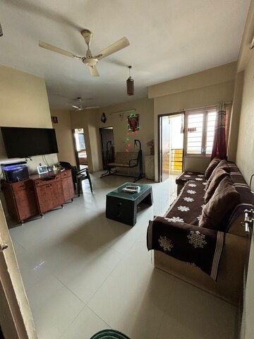 Living Room in 2 BHK Apartment at Ghatlodia – for Sale