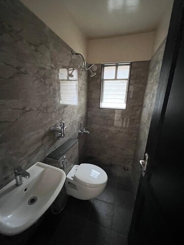 Bathroom in 1 RK Apartment at Nyati Enchante, Wadgaon Sheri – for Rent