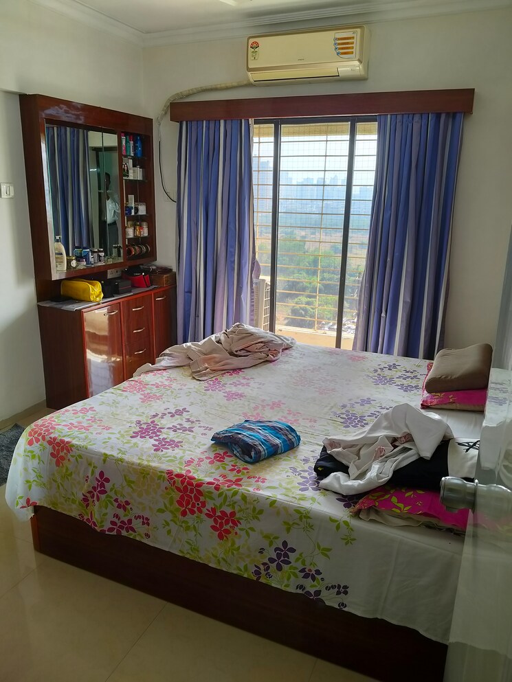 Bedroom, yashvasin-chs-ltd 3 Bedroom 1500 Sq.Ft. Apartment In Kharghar Navi Mumbai 7885114