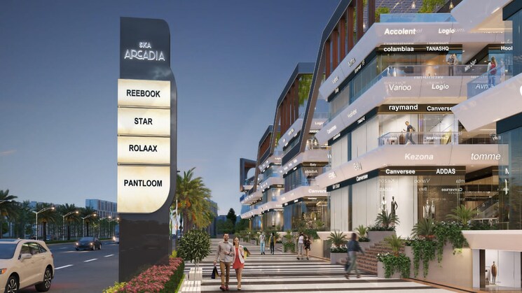Exterior View, wave city Commercial Shop 300 Sq.Ft. In Wave City Ghaziabad 7885122