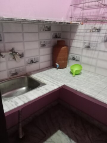 Kitchen in 1 BHK Builder Floor at Shanti Nagar – for Rent