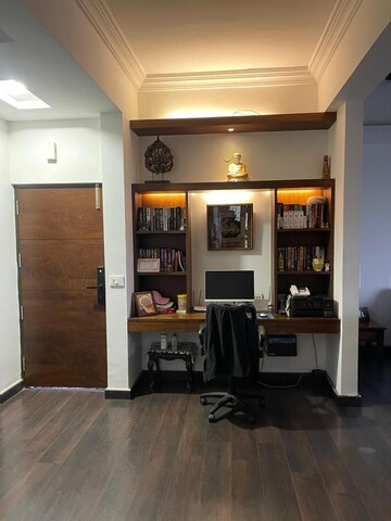 Living Room in 3 BHK Builder Floor at Chattarpur – for Sale