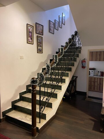 Staircase in 3 BHK Builder Floor at Chattarpur – for Sale