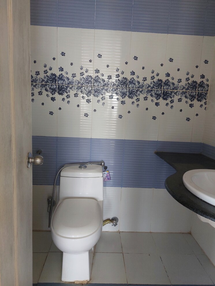 Bathroom, nanded-asawari 3 Bedroom 1358 Sq.Ft. Apartment In Nanded Pune 7885839