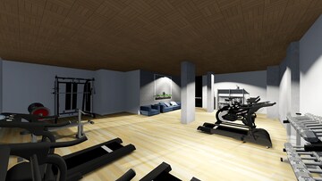 Gym in 2 BHK Apartment at Visalakshi Prakruthi, Thanisandra Main Road – for Sale