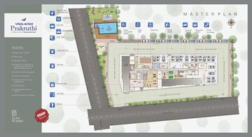 Master Plan in 2 BHK Apartment at Visalakshi Prakruthi, Thanisandra Main Road – for Sale