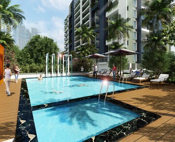 Swimming Pool in 2 BHK Apartment at Visalakshi Prakruthi, Thanisandra Main Road – for Sale