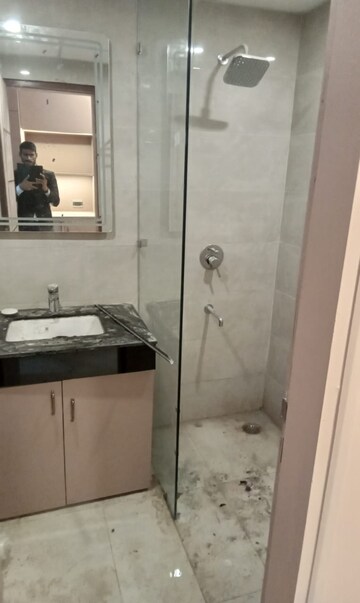 Bathroom in Studio Apartment at Omaxe Hazratganj, Gomti Nagar – for Rent