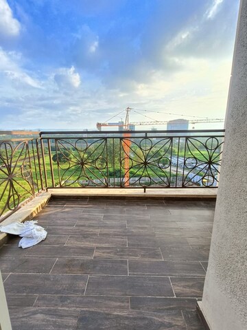 Balcony in 2 BHK Apartment at Nyati Enchante, Wadgaon Sheri – for Rent