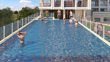 Swimming Pool in 1 BHK Apartment at Vaishnavi Pride Kalyan, Kalyan East – for Sale
