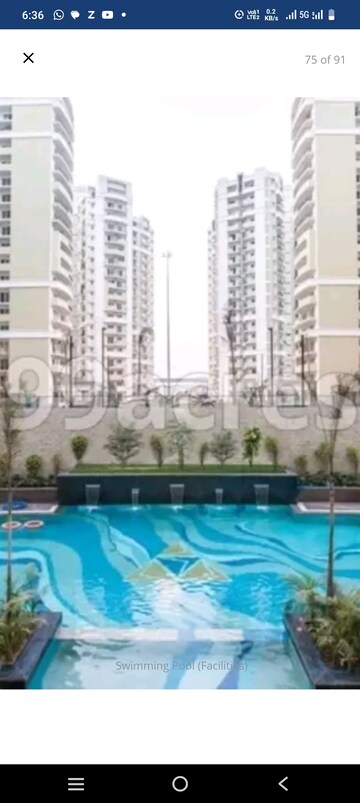 Swimming Pool in 3 BHK Apartment at Prateek Stylome, Sector 45 – for Sale