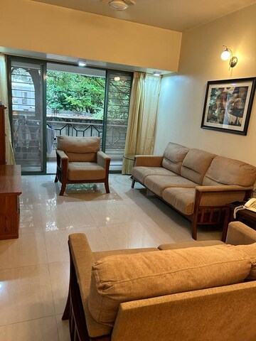 Living Room in 3 BHK Apartment at Clover Park View, Koregaon Park – for Rent