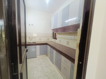 Kitchen in 1 BHK Builder Floor at Khanpur – for Rent