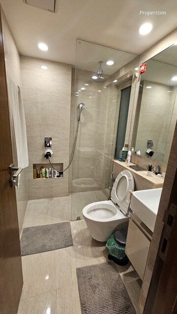 Attached Bathroom in 2 BHK Apartment at Hiranandani Castle Rock, Powai – for Rent
