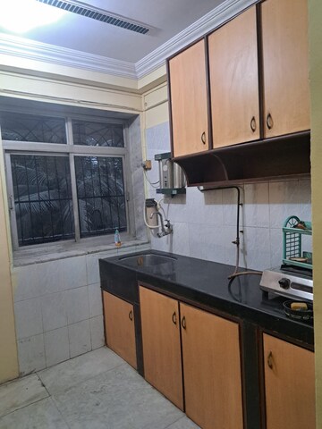 Kitchen in 1 BHK Apartment at Kalash Udyan, Kopar Khairane – for Rent