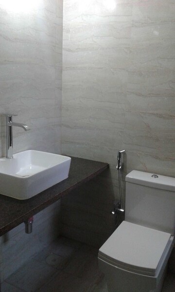 Bathroom in 1 BHK Apartment at Ajmera New Era, Kalyan West – for Rent