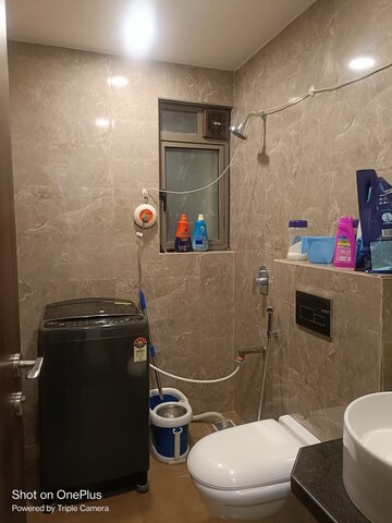 Attached Bathroom in 3 BHK Apartment at The Park Residency Andheri, Andheri West – for Rent