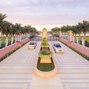  Plot – Exterior View View at LJK Vasto, Makhdoompur Kaithi - for Sale