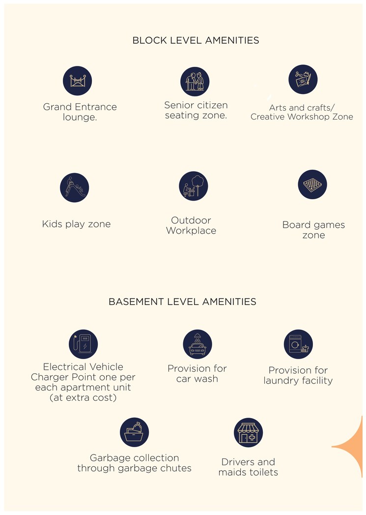 Master Bedroom, ramky-one-astra 3 Bedroom 1970 Sq.Ft. Apartment In Kokapet Hyderabad 7886696