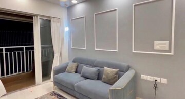 Living Room in 2 BHK Apartment at Lodha Amara, Kolshet Road – for Sale
