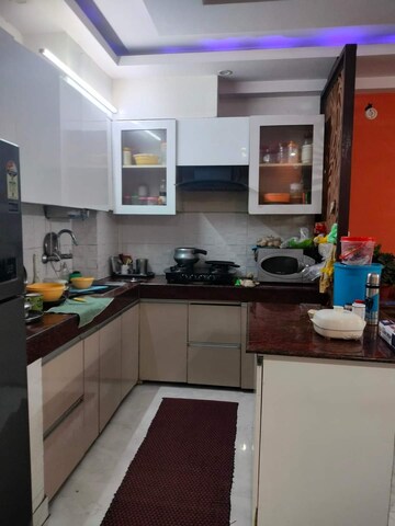 Kitchen in 2 BHK Builder Floor at Ansal Plaza Sector-23, Sector 23 – for Rent