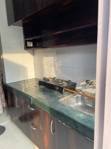 Kitchen in 1 RK Builder Floor at Ansal Plaza Sector-23, Sector 23 – for Rent