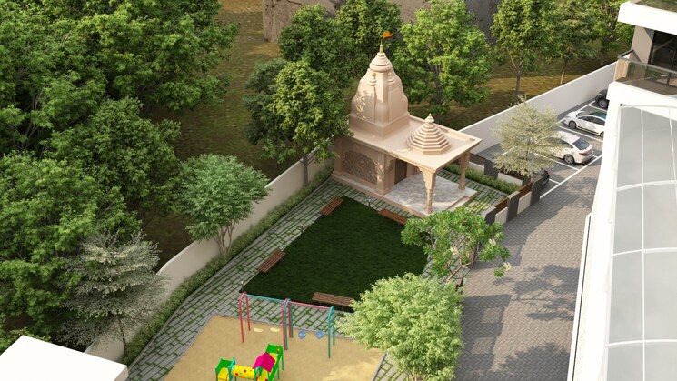 Garden, thanekar-palacio 2 Bedroom 1069 Sq.Ft. Apartment In Badlapur East Thane 7887007