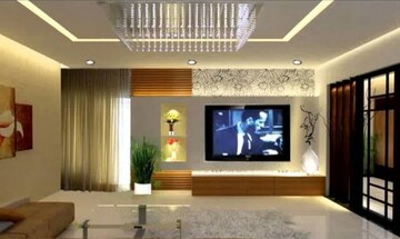Living Room in 3 BHK Apartment at Galaxy North Avenue ll, Gaur City 2  – for Sale