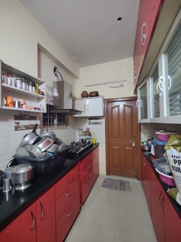 Kitchen in 2 BHK Apartment at Raghavendra Nilayam Kondapur, Kondapur – for Rent