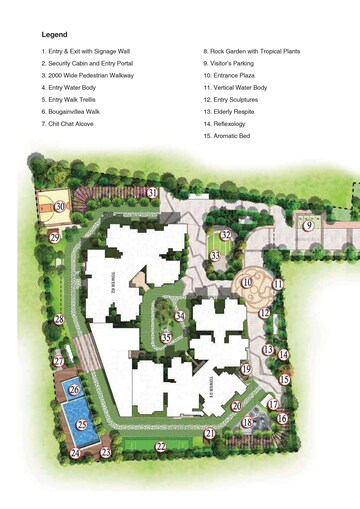 Master Plan in 2 BHK Apartment at Bollineni Astra, Kogilu – for Sale