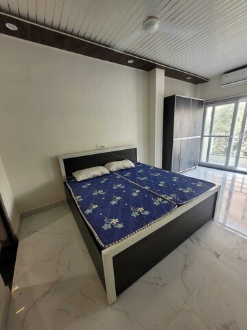 Bedroom in 1 BHK Builder Floor at Ansal Sushant Lok I, Sector 43 – for Rent