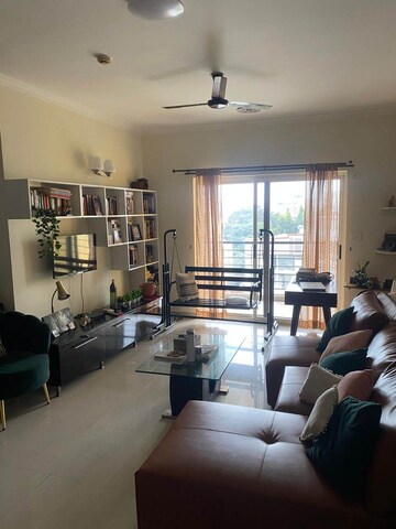 Living Room in 3 BHK Apartment at Divyasree Elan, Sarjapur – for Sale
