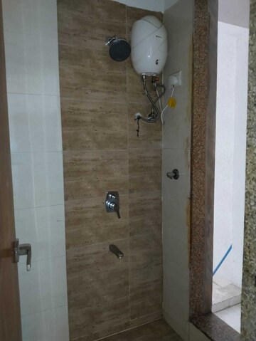 Bathroom in 1 BHK Apartment at Godrej City Panvel Phase 1, Khanav – for Rent