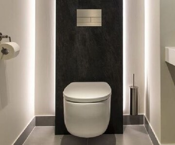 Bathroom in  Office Space at Solitaire Corporate Park, Andheri East – for Rent