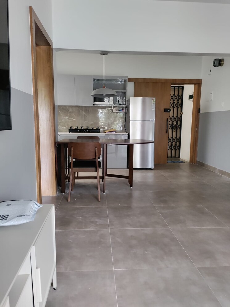 Kitchen, clover-dale 1 Bedroom 850 Sq.Ft. Apartment In Koregaon Park Pune 7887411