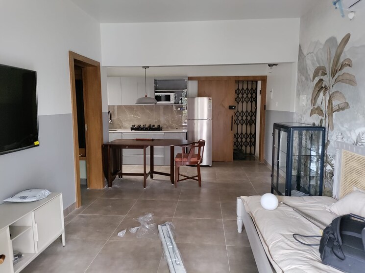 Kitchen, clover-dale 1 Bedroom 850 Sq.Ft. Apartment In Koregaon Park Pune 7887411