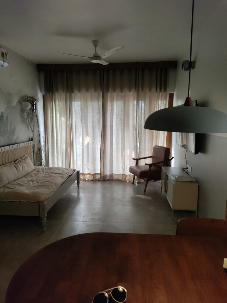 Living Room, clover-dale 1 Bedroom 850 Sq.Ft. Apartment In Koregaon Park Pune 7887411